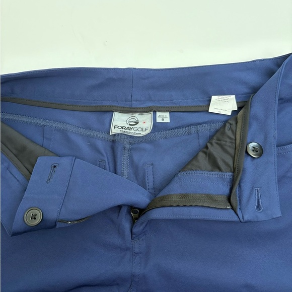 Foray Performance Golf Pants Size 8 Blue - Picture 4 of 11